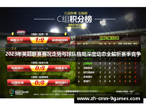 2023年英超联赛赛况走势与球队格局深度动态全解析赛季竞争